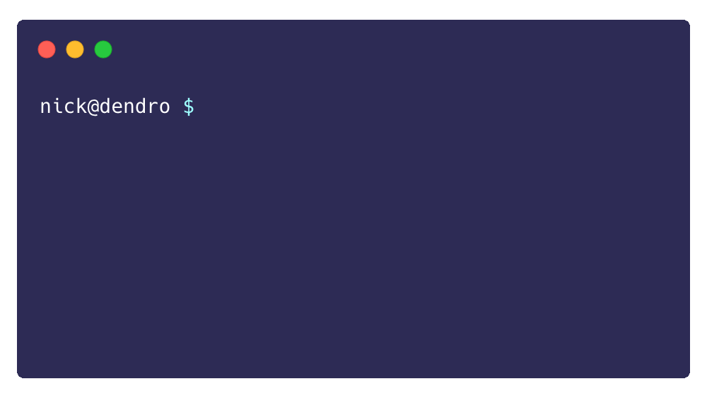 A gif showing the Dendro deploy command